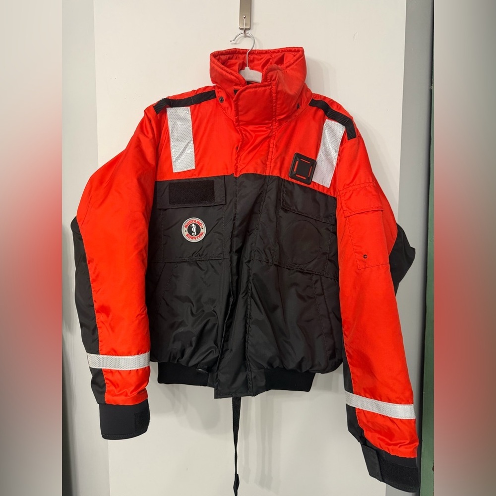 Mustang Survival Gear Adult Large NOAA Corps Rescue Flotation System Jacket